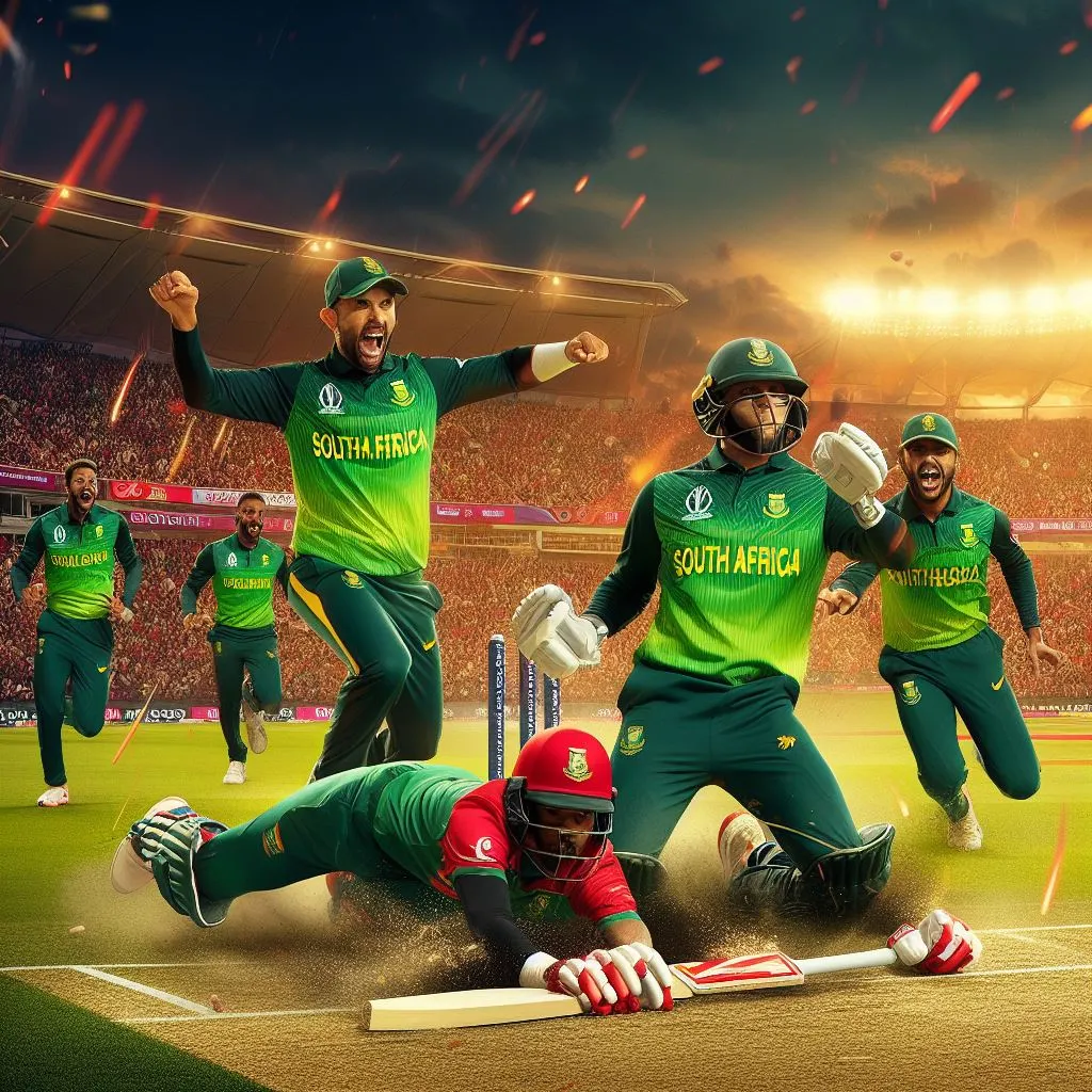 South Africa Thrash Bangladesh by 149 Runs
