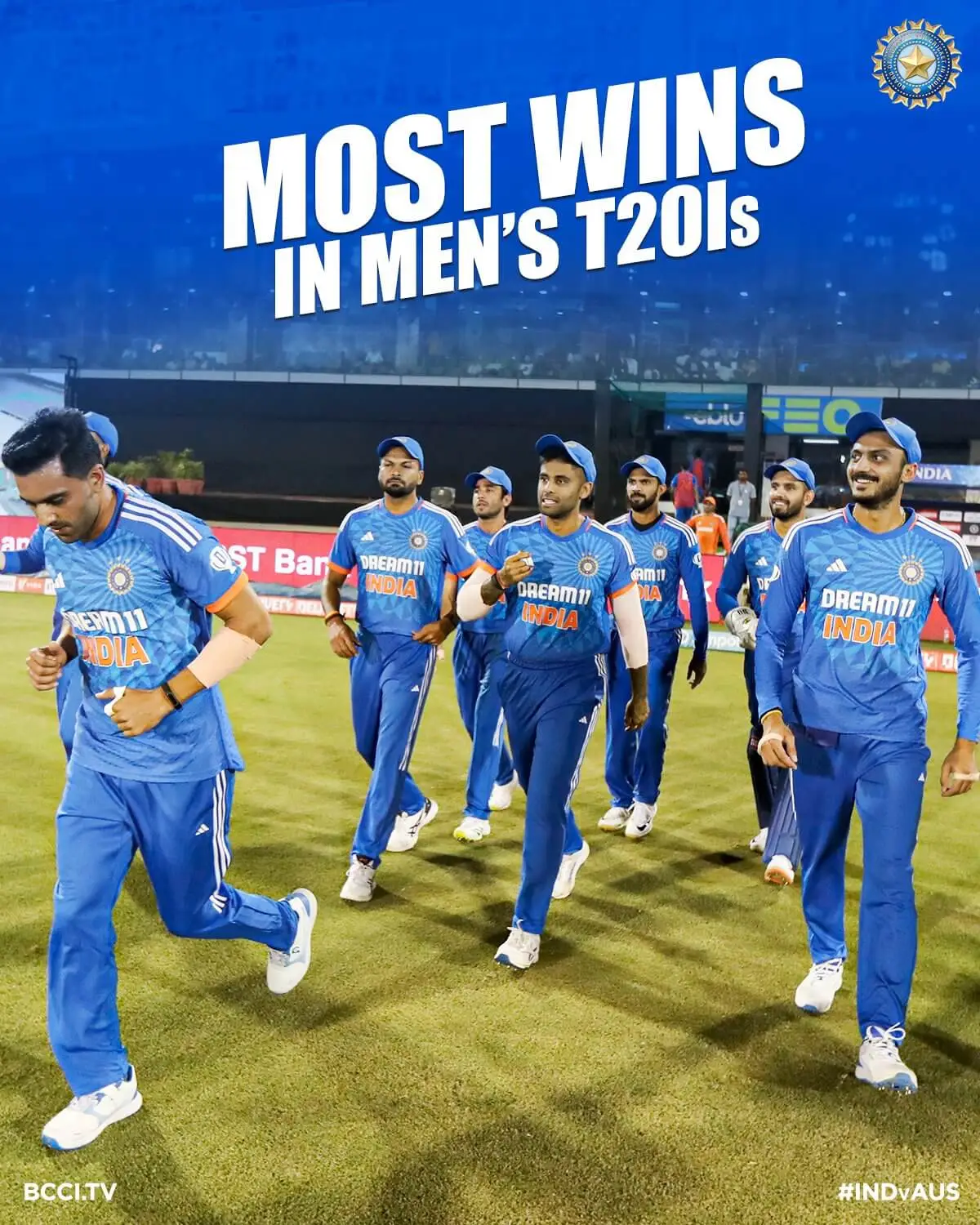 India Wins T20 Series Against Australia