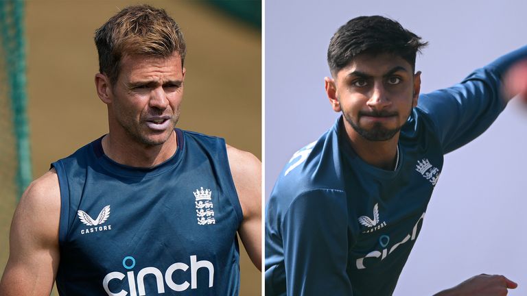 England in the Second Test with Debutant Shoaib Bashir